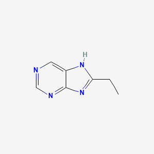molecular formula C7H8N4 B1615890 8-Ethyl-9H-purine CAS No. 6625-65-6