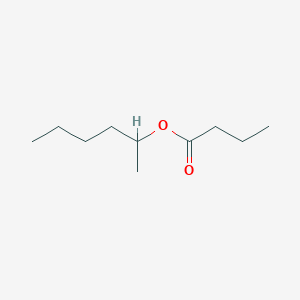 molecular formula C10H20O2 B1615894 2-Hexanol butanoate CAS No. 6963-52-6