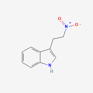 molecular formula C10H10N2O2 B1615900 3-(2-Nitroethyl)-1h-indole CAS No. 31731-23-4