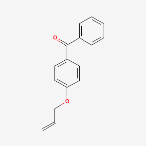 molecular formula C16H14O2 B1615907 4-烯丙氧基二苯甲酮 CAS No. 42403-77-0
