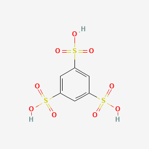 molecular formula C6H6O9S3 B1615911 Benzene-1,3,5-trisulfonic acid CAS No. 617-99-2