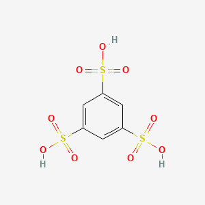 molecular formula C6H6O9S3 B1615911 1,3,5-Benzenetrisulfonic acid CAS No. 617-99-2
