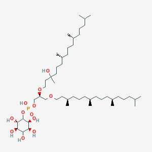 molecular formula C49H99O12P B161592 Hydroxyarchaetidylinositol CAS No. 134067-43-9