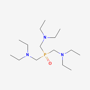 Phosphine oxide, tris(diethylaminomethyl)-