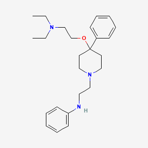 molecular formula C25H37N3O B1615941 Diamocaine CAS No. 27112-37-4