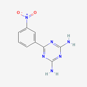 6-(3-Nitrophenyl)-1,3,5-triazine-2,4-diamine