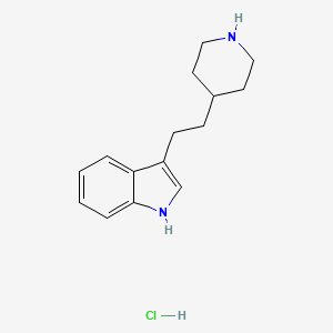 molecular formula C15H21ClN2 B1615955 Indalpine hydrochloride CAS No. 63845-42-1