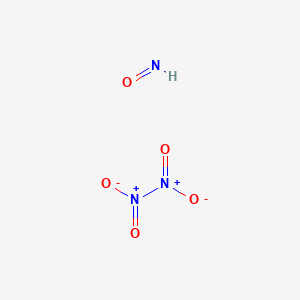 molecular formula HN3O5 B1615956 Nitrogen oxide (NO), mixt. with nitrogen oxide (N2O4) CAS No. 63907-41-5