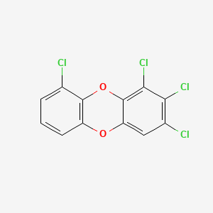 molecular formula C12H4Cl4O2 B1615963 1,2,3,9-Tetrachlorodibenzo-P-dioxin CAS No. 71669-26-6