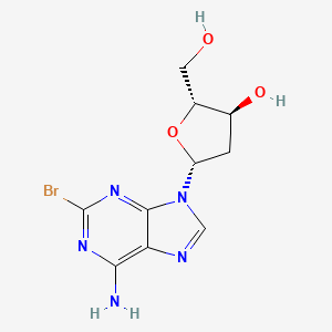 molecular formula C10H12BrN5O3 B1615966 2-Bromo-2'-deoxyadenosine CAS No. 89178-21-2