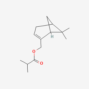 molecular formula C14H22O2 B1615973 2-Pinen-10-yl isobutyrate CAS No. 29021-37-2
