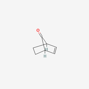 molecular formula C7H8O B1615988 Bicyclo[2.2.1]hept-2-en-7-one CAS No. 694-71-3