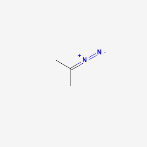 molecular formula C3H6N2 B1615991 Propane, 2-diazo- CAS No. 2684-60-8