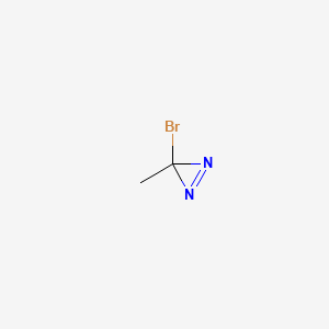 molecular formula C2H3BrN2 B1615996 3-Bromo-3-methyldiazirine CAS No. 4222-23-5