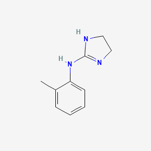 Imidazolidine, 2-(2-methylphenylimino)-