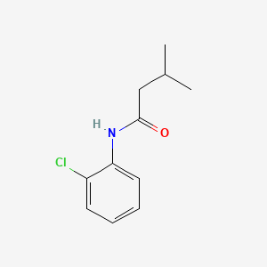 Butanamide, N-(2-chlorophenyl)-3-methyl-