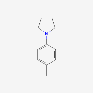 molecular formula C11H15N B1616013 1-(4-methylphenyl)pyrrolidine CAS No. 54104-82-4