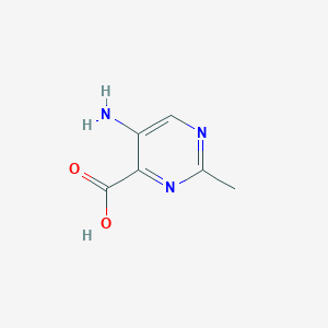 5-Amino-2-methyl-4-pyrimidinecarboxylic acid