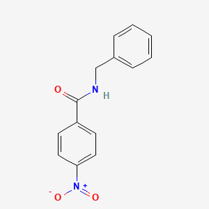 molecular formula C14H12N2O3 B1616029 N-benzyl-4-nitrobenzamide CAS No. 2585-26-4