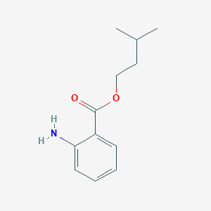 molecular formula C12H17NO2 B1616031 3-Methylbutyl 2-aminobenzoate CAS No. 28457-05-8