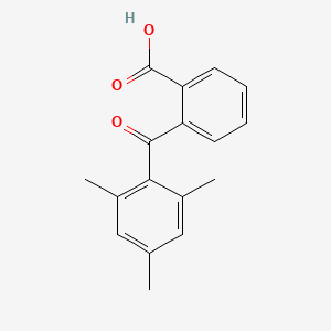 molecular formula C17H16O3 B1616032 2-(2,4,6-Trimethylbenzoyl)benzoic acid CAS No. 2346-67-0