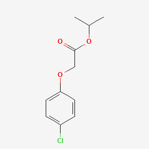 molecular formula C11H13ClO3 B1616040 Propan-2-yl 2-(4-chlorophenoxy)acetate CAS No. 41944-93-8