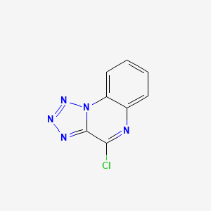 molecular formula C8H4ClN5 B1616043 4-Chlorotetrazolo[1,5-a]quinoxaline CAS No. 59866-06-7