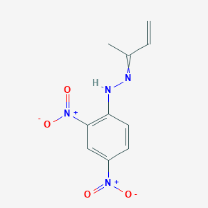 molecular formula C10H10N4O4 B1616044 Methylvinylketone 2,4-dinitrophenylhydrazone CAS No. 2675-19-6