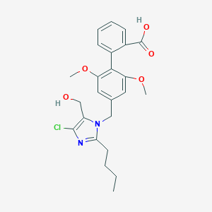 4'-((2-Butyl-4-chloro-5-(hydroxymethyl)-1H-imidazolyl)methyl)-2',6'-dimethoxy(1,1'-biphenyl)-2-carboxylic acid