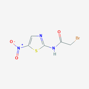 molecular formula C5H4BrN3O3S B1616050 2-Bromo-N-(5-nitrothiazol-2-yl)acetamide CAS No. 349121-09-1