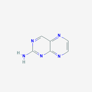 molecular formula C6H5N5 B1616060 蝶啶-2-胺 CAS No. 700-81-2