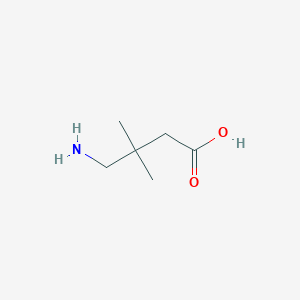 molecular formula C6H13NO2 B1616061 4-Amino-3,3-dimethylbutanoic acid CAS No. 89584-22-5