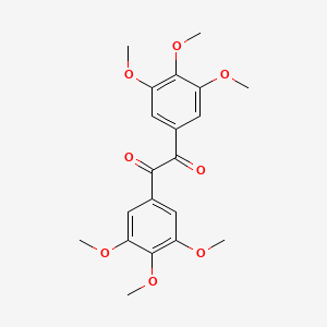 molecular formula C20H22O8 B1616062 1,2-Bis(3,4,5-trimethoxyphenyl)ethane-1,2-dione CAS No. 52605-12-6