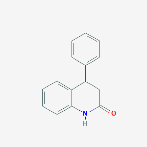 molecular formula C15H13NO B1616063 4-Phenyl-3,4-dihydroquinolin-2(1h)-one CAS No. 4888-33-9