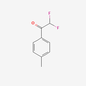 molecular formula C9H8F2O B1616069 2,2-Difluoro-1-(4-methylphenyl)ethanone CAS No. 704-36-9