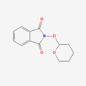 molecular formula C13H13NO4 B1616071 2-(Oxan-2-yloxy)isoindole-1,3-dione CAS No. 6584-60-7