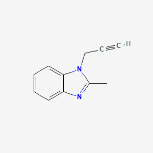 2-Methyl-1-(prop-2-yn-1-yl)-1H-benzo[d]imidazole