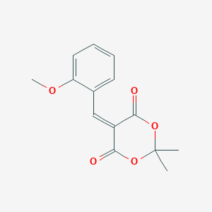 5-(2-Methoxybenzylidene)-2,2-dimethyl-1,3-dioxane-4,6-dione
