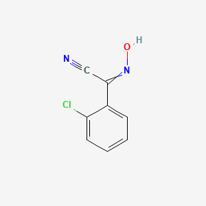(2-Chlorophenyl)(hydroxyimino)acetonitrile