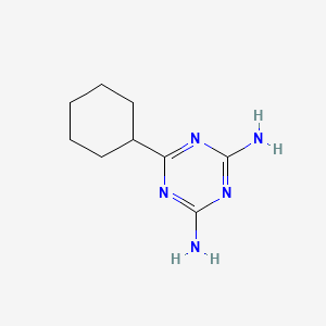 6-Cyclohexyl-1,3,5-triazine-2,4-diamine