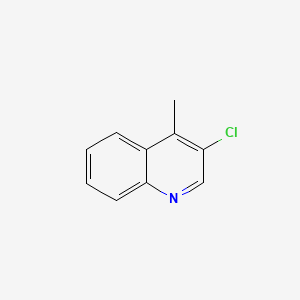 molecular formula C10H8ClN B1616104 3-氯-4-甲基喹啉 CAS No. 56961-79-6