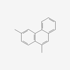 molecular formula C16H14 B1616108 3,10-Dimethylphenanthrene CAS No. 66291-33-6