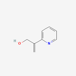 molecular formula C8H9NO B1616111 beta-Methylenepyridine-2-ethanol CAS No. 58379-60-5