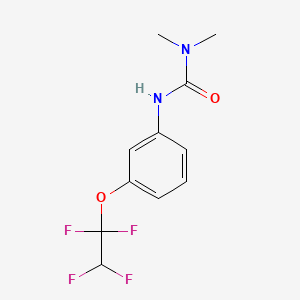 molecular formula C11H12F4N2O2 B1616114 Tetrafluron CAS No. 27954-37-6