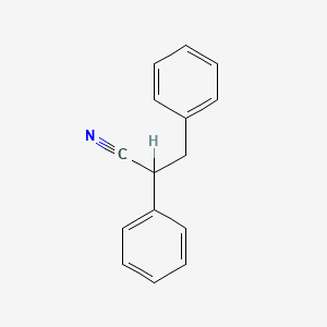 molecular formula C15H13N B1616120 2,3-Diphenylpropanenitrile CAS No. 3333-14-0