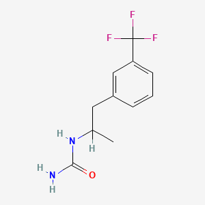 Urea, 1-(alpha-methyl-m-(trifluoromethyl)phenethyl)-