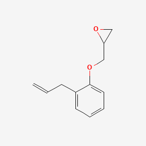 molecular formula C12H14O2 B1616134 ((o-Allylphenoxy)methyl)oxirane CAS No. 4638-04-4