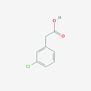 molecular formula C8H7ClO2 B161614 3-氯苯乙酸 CAS No. 1878-65-5