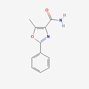 4-Oxazolecarboxamide, 5-methyl-2-phenyl-