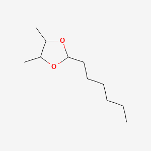 2-Hexyl-4,5-dimethyl-1,3-dioxolane